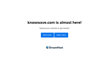 Tablet Screenshot of knowwave.com